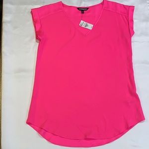 HOT PINK EXPRESS SILK SHIRT